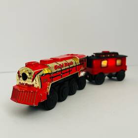 92356 Lionel Battery Powered Gold Rush Dual Speed Engine With Light Up Caboose Video
