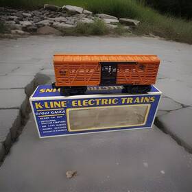 K-5216 Lionel O Gauge #k 5216 The Milwaukee Road Stock Car - Exc Condition In Box