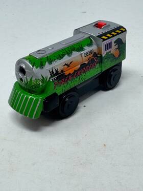 Lf182f4 Lionel 1998 Learning Curve Motorized T-rex Express Train Engine Tested Light