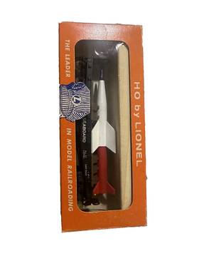 18432ln Lionel Pw-0875 Ho Trains 0875ho Gauge 0875 Seaboard Flat Car With Missile