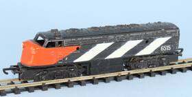 El.68 Lone Star Rare #el.68 Canadian National F-7 Diesel Locomotive Treble-o-lectric