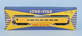 El.73 Lone Star #el.73 Union Pacific Vista Dome Car Treble-o-lectric - Boxed