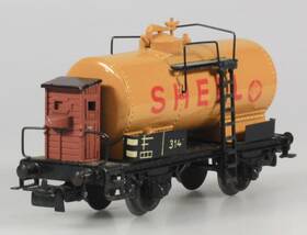 314s M Rklin #314s Ho Shell Tank Car 1952 To 1954 Excellent Condition