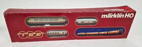 441-2852 M Rklin #2852 Db Tee Passenger Set Ex/bx 1978 To 1981 Mint Free Shipping