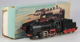441-3003 M Rklin Marklin Ho #3003 Db Class Br24 Steam Locomotive And Tender Vg-ex/bx 1950s