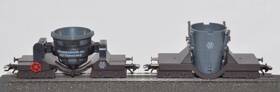 4478-4479 M Rklin Marklin 4478 4479 Mannesmann Freight Slag Ore 2 Car Lot Ho Scale