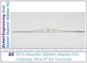 7013 M Rklin Ho Catenary Wire 9 Inch Long For Turnouts Overhead Pk 5