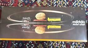 8908-s M Rklin Vintage Marklin Mini-club Z-gauge Freight Train Operator Set #8909 S
