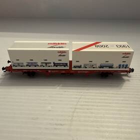 94339 M Rklin Marklin Insider Club Car Ho Scale W Artwork Shipping Containers