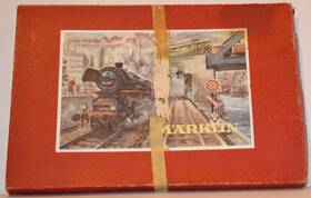 Da846 M Rklin Da846/3 Marklin Ho Set Steam Passenger Train Vg-ex Original Box 1954-1957