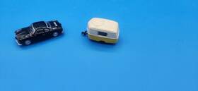 Malibu 055530129474 Kharmann Ghia And Trailer Ho Scale