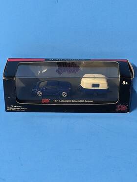 Malibu 841603060004 Ho Scale International Ltd. Lamborghini Gallardo With Caravan New