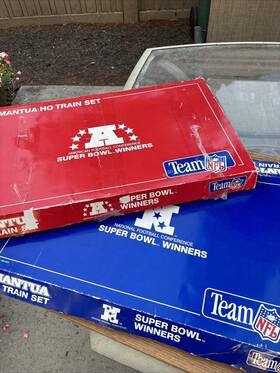 Mantua 091158003630 Afc And Nfc Nfl Super Bowl Winners Ho Train Set 1993