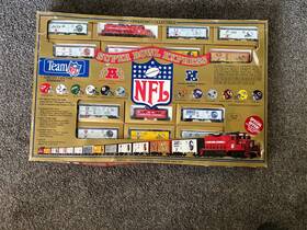Mantua 091158921415 Super Bowl Express Train Set Team Nfl Nos Sealed Steve Young