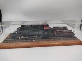 349-080 Mantua 351601 Ho Canadian Forest Products Limit 2-6-6-2 Logging Steam Locomotive