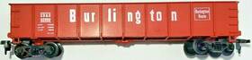 731-062 Mantua Ho Scale #731-062 43 Burlington Gondola Train Car - V.good Condition Cib