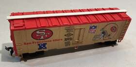 733-931 Mantua 1991 Super Bowl Express Nfl Sf 49ers Boxcar Read