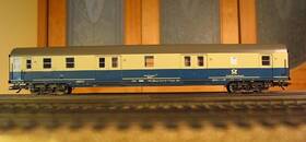 42951 Marklin 4280 4293 M Rklin 9-car Deutsche Bundesbahn Coach Set - Ocean Blue And Beige 4292 Etc