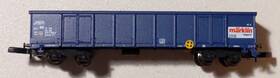 80826 Marklin Z 2016 Magazine Eanos High Side Gondola With Wood Chip Load
