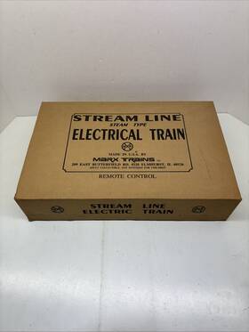 10471 Marx Modern Set # Us Army Mobile Military Supply Train New In The Box