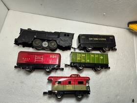 5652 Marx Vtg Louis And Co Steam #5652 Electrical Train Set With Box