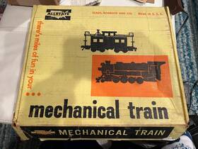 9740 Marx Sears Allstate Electric Train Set O Scale In Box With Track