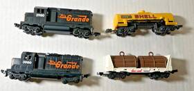 19292025 Mattel Rio Grande Locomotives Shell Tank Car Soo Line