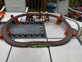 R9655 Mattel Thomas Trackmaster Misty Island Shake Bridge Complete Set 2009