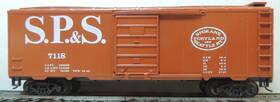 7118 Mdc 7757 Spokane Portland And Seattle 40ft Boxcar Rtr Mw Kds Car # Item