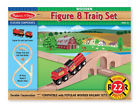 Melissa And Doug Classic Wooden Figure Eight Train Set 885329564866