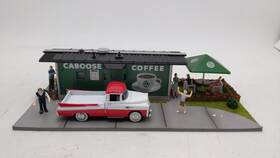 275-9034 Menards O Gauge Caboose Coffee Shop Ex