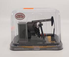 275-9138 Menards O Scale Cripple Creek Beam Pump Building Ex/box
