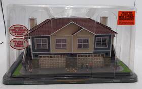 279-4450 Menards O Scale House Duplex Building Built Ex/box