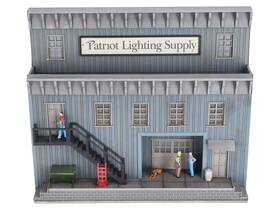 279-5925 Menards O Scale Patriot Lighting Background Building Ex