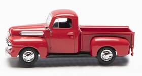 279-6305 Menards O Scale Red 1951 Ford Pick-up Ln/box