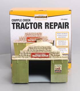 279-8487 Menards O Gauge Cripple Creek Tractor Repair Ex/box