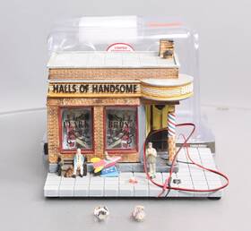 279-8488 Menards O Gauge Halls Of Handsome Barber Shop Illuminated Building Ex