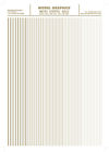 Woomg761 Mg761 Woodland Scenics Model Graphics Stripes Gold Woo 724771007616