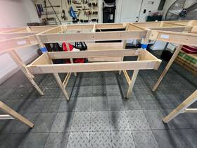 Cl-10-30 Mianne Benchwork Model 6ft X 12ft 30 Inch 48 Legs