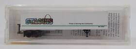 45100120 Micro-trains N Scale Bn Intermodal St. Louis 45ft Trailer #237829 Ln/box
