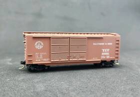 23157 Micro-trains Line Double Door 40ft Box Car B&o