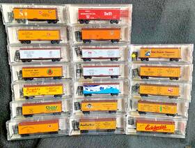 49xxx Micro-trains Line N Scale #49xxx 40ft Dbl Sheathed Wood Reefer - Various