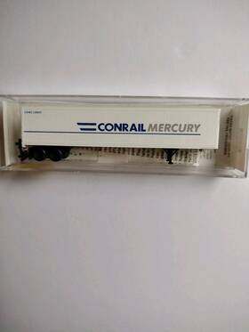 68040 Micro-trains Line N Scale Conrail 48ft Van Trailer Vintage