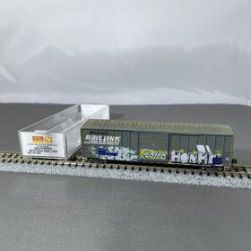 02544620 Micro-trains Line 695140052981 N Scale Mtl 50 Ribside Boxcar Montana Rail Link 21052 Custom Weathered