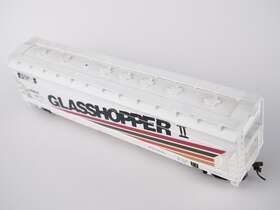 04400062 Micro-trains Line Mtl Roundhouse Train Car - Ho 166 Glasshopper Acf Centerflow 4-bay Hopper Used