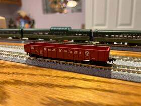 Micro-trains Line Mtl 105540 Micro-trains Great Northern Gn 72839 50 Foot Gondola