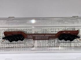 109010 Micro-trains Line Mtl N Scale Prr Depressed Center Flat Car