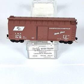 46872 Micro-trains Line Mtl 20430 Louisville And Nashville L&n 40 Foot Boxcar Exc
