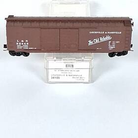 98446 Micro-trains Line Mtl 34100 Louisville And Nashville L&n 50 Foot Boxcar Exc