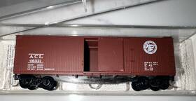 39080 Micro-trains Line Mtl Kadee N Scale 40 Wood Sheathed Box Car Atlantic Coast - Mint